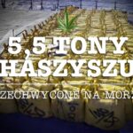 przechwycony haszysz na morzu