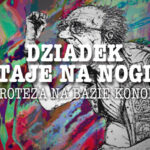 dziadek staje na nogi