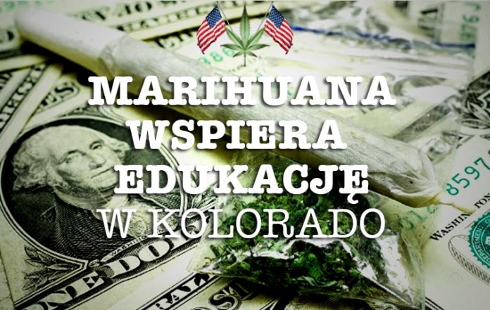 Cześć przychodów z marihuany wspiera edukację w stanie Kolorado