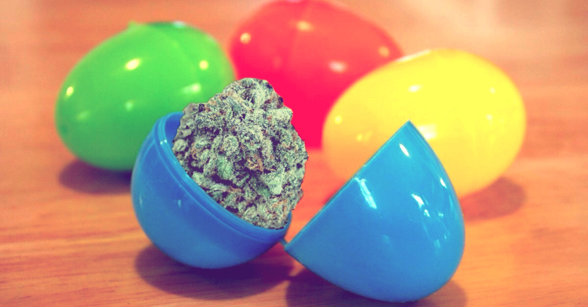 jajka z konopną niespodzianką