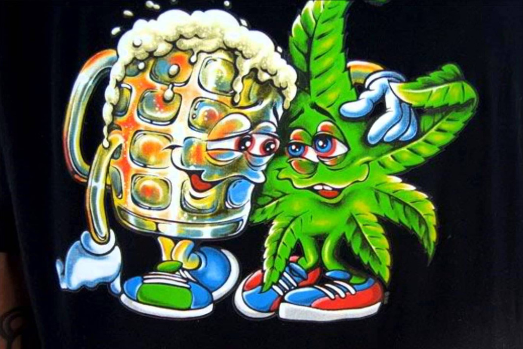 marihuana alkohol