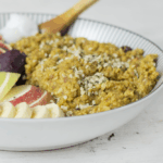 jaglanka z nasionami konopi