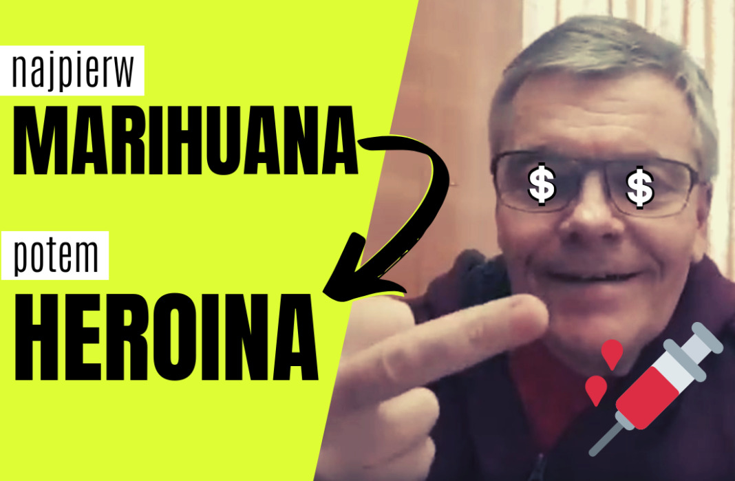 Marihuana prowadzi do heroiny - Jacek Kurzątkowski z kanału Jak to Ogarnąć
