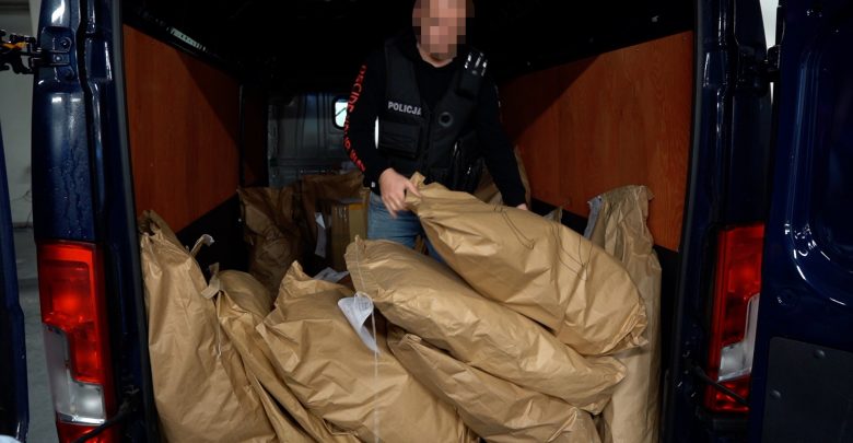 77 kg narkotyków spłonęło w policyjnym piecu