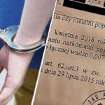 Nastolatek z Koszalina został zatrzymany za 0,0077 grama marihuany.