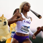 Amerykańska sportsmenka pali zioło